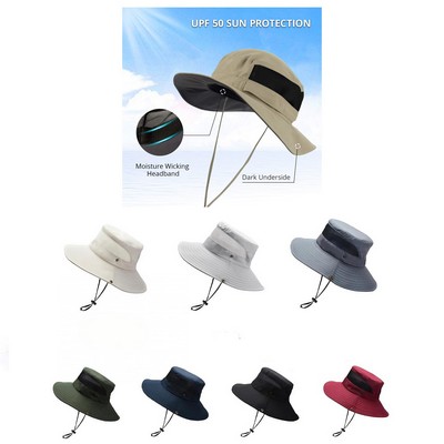 Outdoor sunscreen fisherman's hat